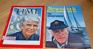 YACHTSMEN 1953 TIME &  1967 NEWSWEEK Magazines - Cornelius Shields / Chichester - Picture 1 of 8