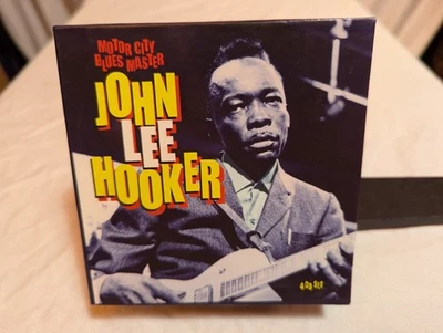 John Lee Hooker - Motor City Blues Master - 4Cd Box Set - w/ a Booklet - Image 1 of 2