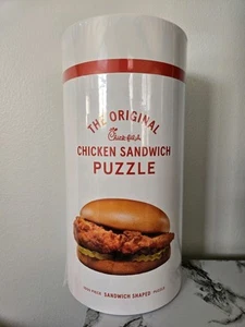 Chick-Fil-A Original Huhn Sandwich geformt 1000 Stck Puzzle BRANDNEU VERSIEGELT - Bild 1 von 4