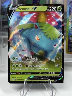 Venusaur V SWSH100 SWSH: Sword & Shield Promo Cards Holo - Image 1 of 2