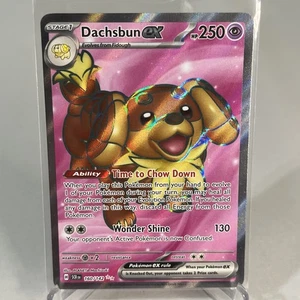 Pokemon Karte Dackelbrötchen EX 160/142 Holo Ultra Rare S&V Stellar Crown - Bild 1 von 2