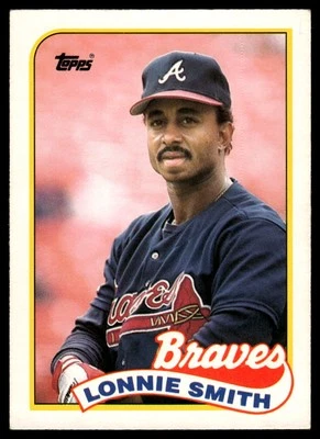 1989 Topps Traded #114T Lonnie Smith - Image 1 of 2