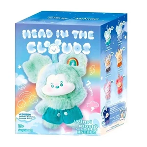 Miniso x Disney Mickey Kopf in den Wolken Vinyl Plüsch Anhänger Blindbox Neu mit Etikett/Neu im Karton - Bild 1 von 7