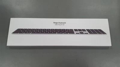 Apple Magic Keyboard w/ Touch ID and Numeric Keypad Model A2520 Black - Image 1 of 4