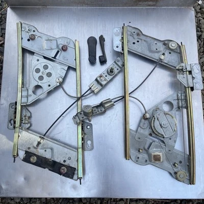 Nissan 240SX S13 SILVIA 1989-1994 PAR OEM regulador de ventana manual izquierdo y derecho Foto 1 de 4