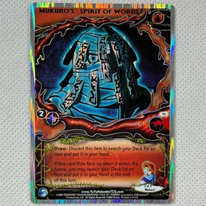 YuYu Hakusho Trading Card Game Promo Card P3 Mukuro's Spirit of Words 2004 Japan - Picture 1 of 8