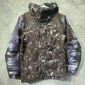 Volcom Mens Snowboard Ski Jacket Multicolor Hooded Waterproof Winter Coat Size S - Picture 1 of 11