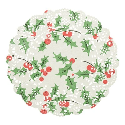 200 Pcs Paper Doilies 3.5 Inch Round Lace Decorative Placemats, Multicolor - Image 1 of 4
