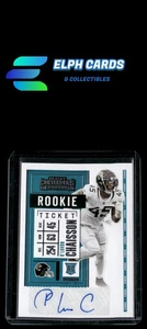2020 Panini Contenders #150b K'Lavon Chaisson Rookie Ticket Variation Auto - Picture 1 of 2