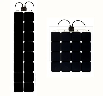 Solbian SP16 FV Panel (54W), SunPower® Zellen, doppelseitig klebend, für Wohnmobil/Nautik - Bild 1 von 4