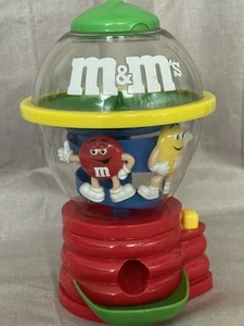 M&M Spinning Candy Dispenser Plain & Peanut Plastic Candy Fun - Foto 1 di 5