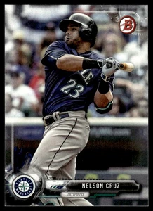 2017 Bowman Nelson Cruz Seattle Mariners #59 - Picture 1 of 2