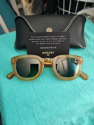 Gafas de sol MOSCOT TELENA Butterscotch AL PACINO con estuche talla 44 □ 27-148 Foto 1 de 4