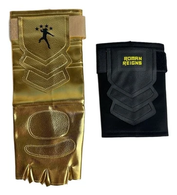 Gold Roman Reigns Tribal Chief Logo WWE Punch Glove Set - Image 1 of 4