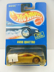 Hot Wheels Blue Card #208 Audi Avus Quattro (Silver, UH Wheels) - Picture 1 of 6