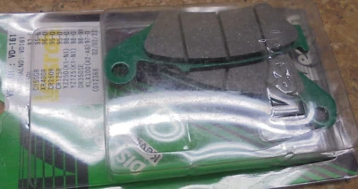 Pastillas de freno orgánicas VESRAH HONDA CR250R CR 250 R CR125R 125 XR400R CR500R XR650L Foto 1 de 2