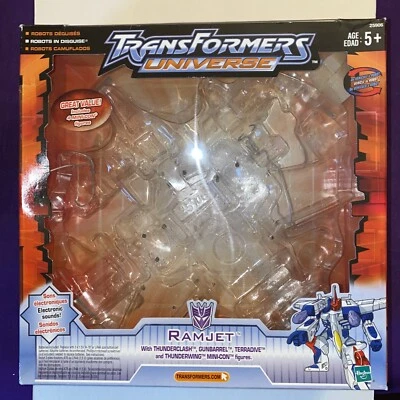 BOX ONLY  For Transformers Universe Ramjet w/4 Mini-Con Figures Hasbro RID 2003 - Image 1 of 4