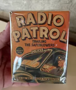RADIO PATROL TRAILING THE SAFEBLOWERS #1173 BLB Big Little Books 1937 - Foto 1 di 6