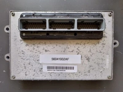 Jeep Wrangler TJ 2002 02 PROGRAMACIÓN GRATUITA SIN SKIM 4,0 L EN ECU ECM PCM 56041932AF Foto 1 de 2