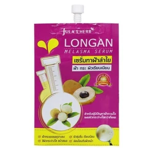 Jula's Longan Melasma Serum Reduce freckles Bright Moisturizing 8mlx6 Pack - Picture 1 of 8