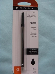 Cross 8523 Gel Rolling Pen Refill Black - Picture 1 of 4