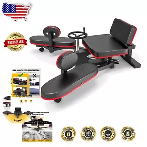 Easy-Setup 330LBS Heavy Duty Leg Stretch Machine for All Ages & Fitness Levels - Picture 1 of 8