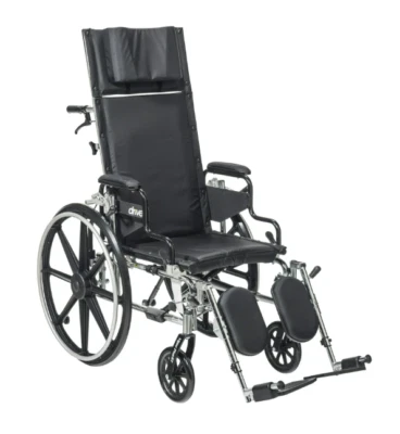 Сиденье инвалидное кресло Drive Medical Viper Plus GT полностью откидывающееся 20 дюймов - КОРОБКА DAMG - Изображение 1 из 4