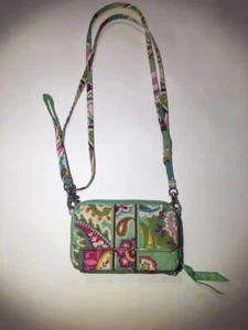 Vera Bradley Tutti Fruity All In One Crossbody Cross body wristlet organizer EUC - Picture 1 of 7
