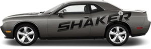 Shaker Billboard Vinyl Graphics Decals Stripes for Dodge Challenger 2008-2014 - Bild 1 von 1