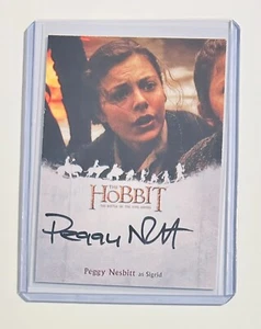 The Hobbit: The Battle of the Five Armies Peggy Nesbitt as Sigrid AUTOGRAPH CARD - Picture 1 of 2