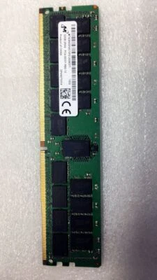 Micron 32GB 2RX4 PC4-2933Y DDR4-23466Mhz 288PIN ECC Server Memory DIMM RAM* - Image 1 of 2