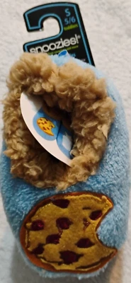 Snoozies Cubierta de Pie Azul Leche y Galletas Niños Pequeños Talla Pequeña 5/6 Nuevo con Etiquetas Foto 1 de 4