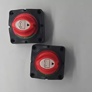 2 Battery Disconnect Switch 12V Master 12v 48v Battery Shut Off Switch 275a - Picture 1 of 5