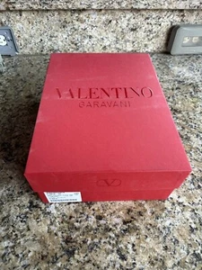 Valentino Garavini Shoe / Gift  Box ~ Empty 12 X 9 X 4.5 - Picture 1 of 11