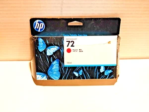 HP Designjet 72 Magenta Genuine Ink Cartridge C9370A Box Damage Exp Sept 2017 - Bild 1 von 2