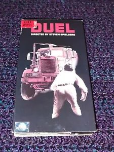 Duel VHS Rare HTF Horror Chase Thriller Spielberg Classic MCA Universal - Picture 1 of 6