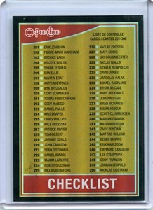 2010-11 O-Pee-Chee Retro Black Rainbow Pick what you need!!!