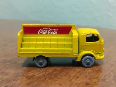 Vtg Lesney Coca Cola Bantam Karrier 2 Ton No 37 England Diecast Truck Gray Wheel - Image 1 of 4
