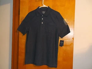 NEU CROFT & BARROW HERREN STRGZ MELIERT S/S 3 KNÖPFE POLOSHIRT..GRÖSSE..MEDIUM - Bild 1 von 3