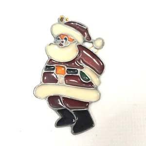 KURT S ADLER inc Babbo Natale vetro metallo ornamento vintage 1979 - Foto 1 di 4