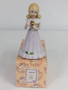 Aufwachsen Geburtstag Mädchen E-2309 blonde Figur Alter 9 Enesco Home Display Deko - Bild 1 von 6