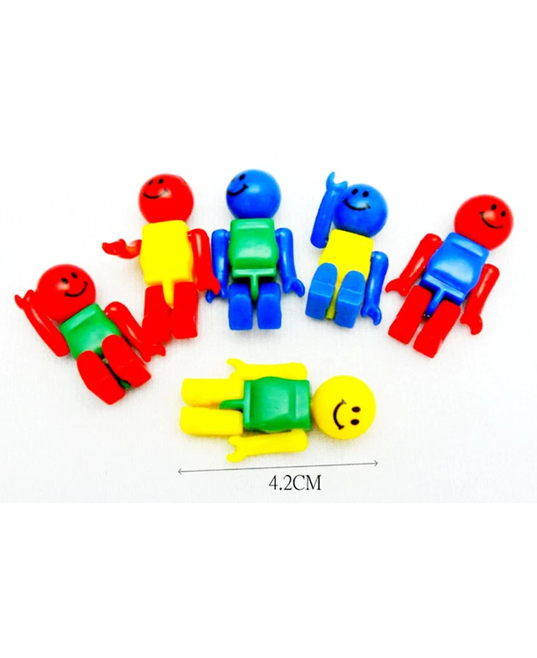 100 pcs, 4.2cm, Bear moveable Figure, Novelty, Kids Party Favors, Game Gift - Image 1 of 1