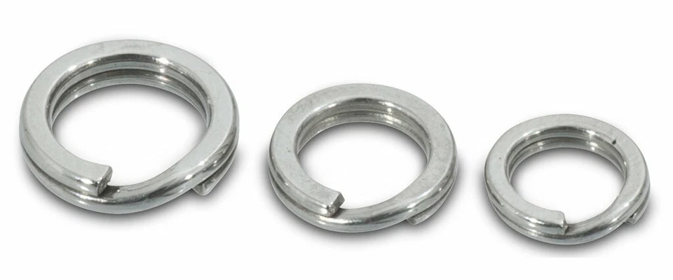 Uni Cat Power Splitring - Sprengringe von 1,2mm (75kg) bis 1,6mm (115kg), 10 St - Bild 1 von 1