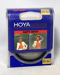 Hoya 55mm Soft Spot Filter NEW 35mm SLR Film DSLR Digital - Picture 1 of 1