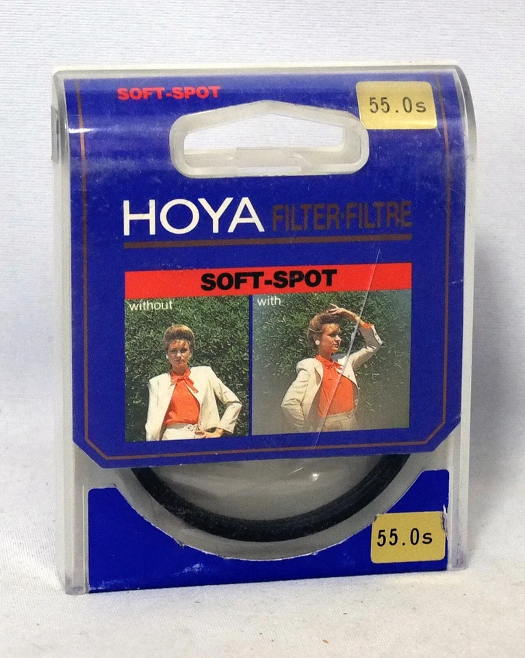 Hoya 55mm Soft Spot Filter NEW 35mm SLR Film DSLR Digital - Image 1 of 1