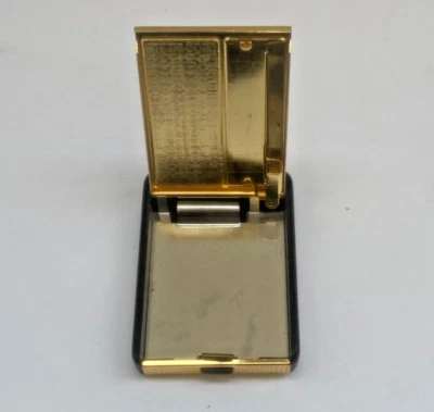 Vintage Miniature Index Rolodex Address Book Petite Gold Floral-Very Good - Image 1 of 4