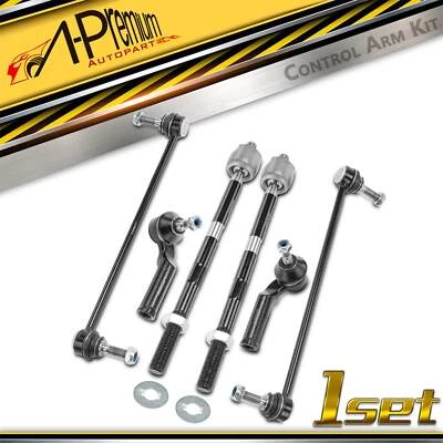 6x Barra estabilizadora eslabón y extremo de barra de amarre frontal para Lincoln MKC 2015-2019 2,0 L Foto 1 de 4