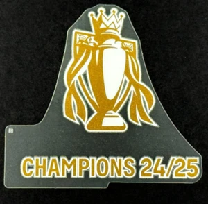 24/25 AVERY DENNISON PREMIER LEAGUE WINNERS FRONT OF SHIRT PATCH LIVERPOOL 70MM - Picture 1 of 2