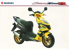 Suzuki AY50 GB Sales Brochure Katana AY50W Katana R Alstare Replica GSXR Replica