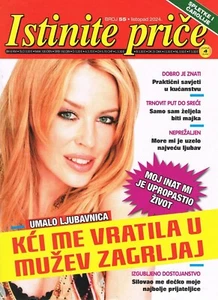 ISTINITE PRICE #55 2024 CROATIAN TRUE EVENTS MAGAZINE cover KYLIE MINOGUE - Picture 1 of 1